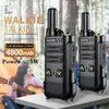 Walkie talkie mini 4800mahwalkie-talkie 16 kanaler drop-resistent h2 trådlös civil clear clear röstpenetration stark frekvens 400-470mh