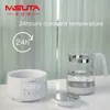 Bottle Warmers Sterilizers 1200ML Constant Temperature Water Kettle 220V Voltage Baby Milk Warmer Electric Glass Tea Coffee Intelligent 230503