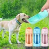 Bottiglia d'acqua per cani da compagnia portatile per cani di piccola taglia Viaggi Cucciolo di gatto Distributore di acqua per animali domestici all'aperto Alimentatore 300ML Ciotole per bere