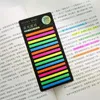 Bloco de notas 300 folhas Rainbow Color Index Memo Pad Post It Notas pegajos