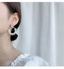 Dangle Earrings Hoop Women's Stainless Steel Jewelry Christmas Gift Female Goblincore Clover Tokyo Revengers