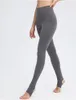 Pantalon actif mode Leggings Sexy Yoga Gym Sports de plein air couleur unie femmes pantalon taille haute hanche ascenseur doux respirant sain