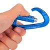 5 PCSCARABINERS Profesjonalne akcesoria wspinaczkowe na świeżym powietrzu 12nn Auto Blokowanie Rock Climbing Carabiner Clips Aluminium Twist Lock Truck