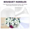 Dekorativa blommor Flower Bouquet Base Shop Wedding Decor Arrangement Hanlde