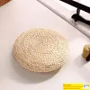 Cushiondecoratif Pillownatural Saman Yuvarlak Pouf Tatami Yastık Dokuma İpek Wadding ile El Yapımı Zemin Japon Tarzı