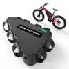 Batterie électrique de vélo de saleté 48V 52v 20Ah batterie de vélo électrique Batterie au Lithium Batteries triangulaires pour vélo électrique 1500W 1000W 750W