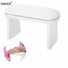 Hand Rests PU Leather Manicure Hand Pillow Waterproof Nail Arm Rest Cushion Manicure Table Mat Arm Wrist Hand Rest Salon Cushion 230428