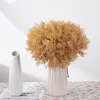 Fiori decorativi 12 pezzi Simulazione Flower Simple Plastic Plastic Misty Mbristo Rime DECORAZIONE