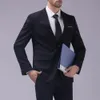 Herenpakken Blazers Fashion Men Blazer Sets Casual Business Solid Long Sleeve Slim Wedding Men Suite Coat Blazers Trouser Suits For Men Costume Homme 230503