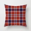 Federa di lusso in tartan scozzese scozzese Cuscini per la casa Decorazioni per la casa Fodera per cuscino a quadretti geometrici Federa quadrata per divano