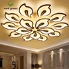 Ceiling Lights Home Modern Led Chandeliers For Living Room Bedroom Dining Acrylic Iron Body Interior Chandelier Lamp Fixtures