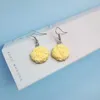 Boucles d'oreilles pendantes 1 paire mode simulé nouilles instantanées pour fille femmes créatif alimentaire géométrique pendentif boucles d'oreilles bijoux EP106