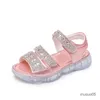 Weiß rosa Kinder Sommer Kinder für Mode Diamond Prinzessin Schuhe Mädchen Sandalen Sandalen