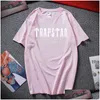 T-shirts pour hommes T-shirts pour hommes Limited Trapstar London Tshirt à manches courtes unisexe chemise bleue pour hommes mode Harajuku Tee Tops mâle 1122ess