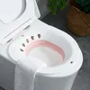 Bañeras Inodoro plegable Baño de asiento Bidé Lavabo Lavabo especial Limpieza de cadera Bañera de remojo para mujeres embarazadas Bañera de hidromasaje para hemorroides