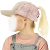 Hair Accessories Girls Children Summer Sports Hat Kids Holiday Beach Ponycaps Baseball Visor Cap