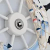 ウォールランプクリエイティブデザイン舵アクリルモダンランプ子供用寝室LED階段灯装置のアップリケ壁画ランパラ