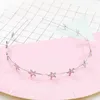 Hair Clips 2023 Japan And South Korea Trendy Star Shaped Hoop With Golden Bright Piece Headband For Woman Cute Head Jewelry Gift.