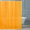 Gordijnen Modern transparant Waterdicht 3D Douchegordijn Baden Sheer Voor Huisdecoratie Badkamer Accessaries Douchegordijn 12 Haken