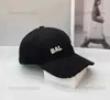 Дизайнерская роскошь Balencigas Classic Baseball Cap Fashion Letter Embroidery Beach Hat Мужские и женские Balanciaga Breathable Trucker Hat black