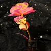 Декоративные цветы День Святого Валентина Творческий подарок симуляция розовое золото длится вечно любовь свадебная декор Lover Lovering Roses Home