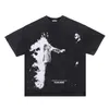 Рубашки Men S T Hip Hop Rap Rap с участием героев и злодеев, напечатанных с короткими рубашками 230503