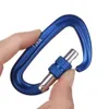 5 PCSCARABINERS 12/25KN PROFESIONAL CARABINER KLUCZ HOPY WYSOKIEJ WYKORZYSTAJ WYKORZYSTAJ DZIAŁANIA DO BEZPIECZEŃSTWA ALUMINU