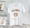 흰색 클래식 디자이너 티셔츠 여름 짧은 슬리브 가니스 여자 tshirt tee