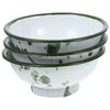Bowls 6 Pcs Enamel Mixing Vintage Rice Japanese Storage Soup Small Porcelain Retro Household