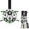 Toys köpek oyuncak güzel pençe futbol oyuncakları köpek büyük köpekler açık eğitim interaktif evcil hayvan ısırığı çiğneme top oyuncakları ile şişirme