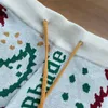 Erkekler Sıradan Gömlekler Jacquard Kaju Şort Erkek Kadın En Kalite Sarı Drstring Şort J230503