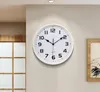 Horloges murales nordique minimaliste mode horloge maison chambre muet mural salon 10 pouces Quartz décoratif