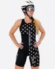 Set da corsa 2023 VVsports Ladies Cycling Estate a maniche corte Costume intero Triathlon Sportswear MTB professionale Costume da bagno Jersey