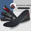 Shoe Parts Accessories 3 9cm Invisible Height Increase Insole Cushion Lift Adjustable Cut Heel Insert Taller Support Absorbant Foot Pads 230503