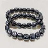 Strand femmes Bracelet magnétique perles hématite pierre chanceux soins de santé aimant bouddha Image cédé pour bijoux pour hommes