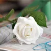 Decoratieve bloemen luxe kunstmatige PU Rose Flower Craft ornament Real Touch Roses Bouquet White Red Champagne Pink For Wedding Home