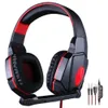 CHAQUE G2000 casque de jeu stéréo basse profonde casque de jeu d'ordinateur écouteur avec Microphone à lumière LED pour PC portable PS4