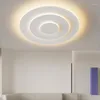 Chandeliers Room Bedroom Cloud Terrace Corrugated Led Modern Minimalist Warm Creative Boys Girls Children's Ceiling Lights