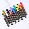 Markers 36 Colors Art Marker Acrylic Paint Brush Pen Rock Painting Stone Ceramic Glas Wood Canvas DIY Graffiti Making Drawing Supplie 230503