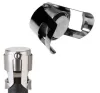 Portable Stainless Steel Wine stopper Vacuum Sealed Wine Champagne Bottle Stopper Cap LLA8924