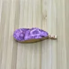 Pendant Necklaces Natural Stone Druzy Agats Pendants Water Drop Shape For Jewelry Making DIY Necklace Size 40 15mmPendant