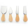 Utensili per formaggio Set di coltelli Manico in quercia Forchetta Kit pala Grattugie Cottura Pizza Affettatrice Taglierina Utensili da cucina DHL all'ingrosso GG