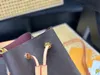 MT LNEONOE Mini torebki worka do wiadra projektant ramię Moda oryginalna skórzana klasyczna krzyżowa krzyżowy pasek do ciała sznurka kwiatowa kratka pochette dhgate