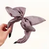 New Fashion Women Headsпонка Big Bow Knot Hairband Casual Fresh Crow