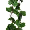Decorative Flowers 10Pcs/Lot 2.3M Artificial Plants Grape Ivy Vine Fake Foliage Garland Hanging Wedding Home Decor