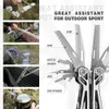 Tang Mossy Oak 21 In 1 Multi Tool PLIER TRIE STRIPTER FOLT PLIER Outdoor Camping Multitool Portable Folding Pocket Tång