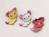 Haarschmuck Boutique 15 Stück Fashion Glitter Cute Animal Pig Hairpins Solid Cartoon Clips Princess Headwear Fairy