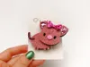 Haarschmuck Boutique 15 Stück Fashion Glitter Cute Animal Pig Hairpins Solid Cartoon Clips Princess Headwear Fairy