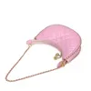 2023 New Small Fragrance Crescent Bag Ling Lattice Chain Underarm Bag Women's Senior Sense Single Shoulder Cross-body Portable Women's Bag