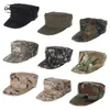 Outdoor-Hüte Military Camouflage Octagon Hat Army Ranger RipStop Soldier Cap Multifunktions Angeln Wandern Camping Training Hats Caps J230502